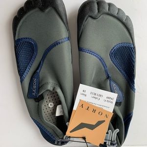 Norty Mens Aqua Sock Wave Water Shoes - Waterproof